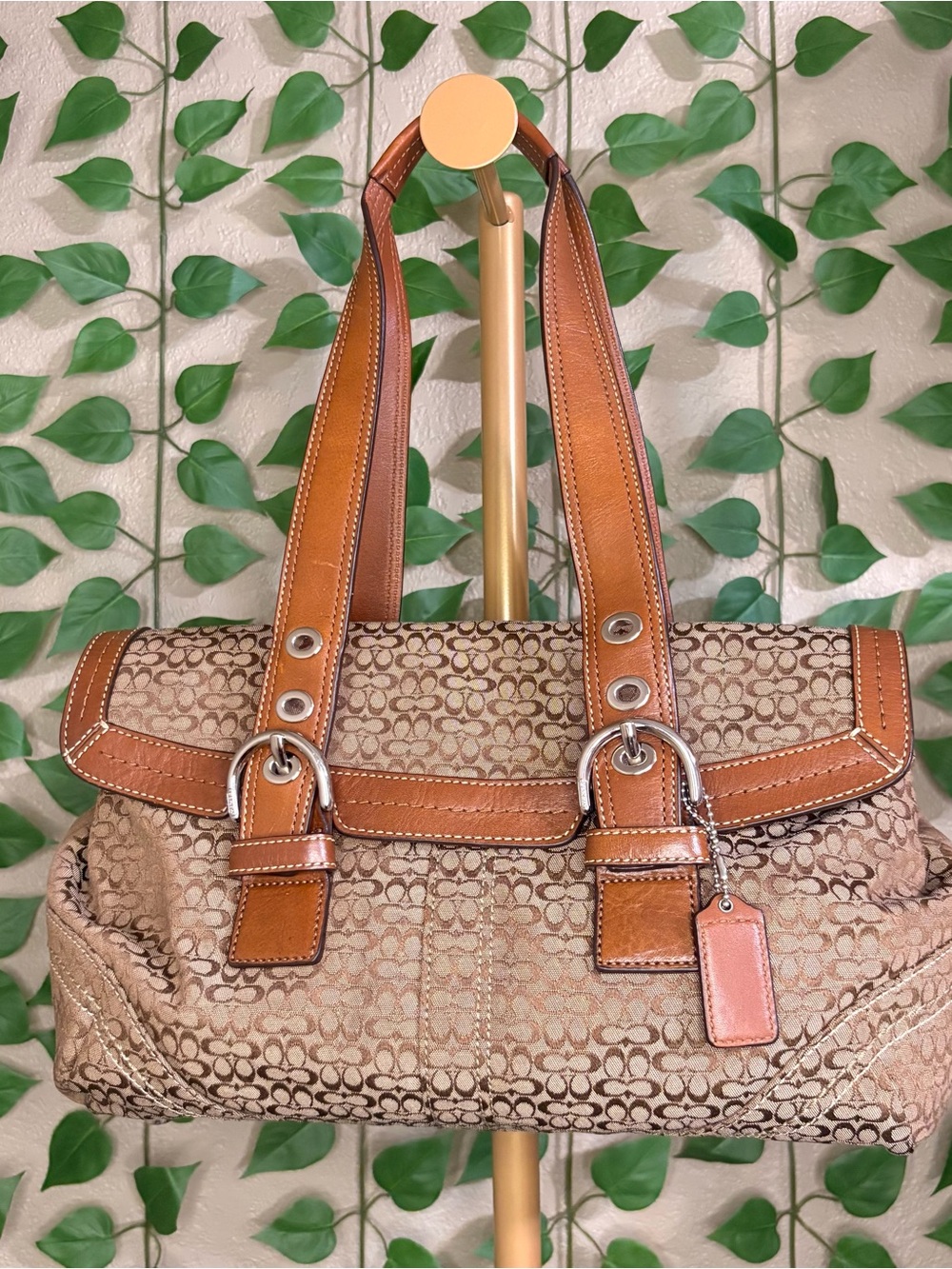 Coach SoHo Jacquard Flap Bag